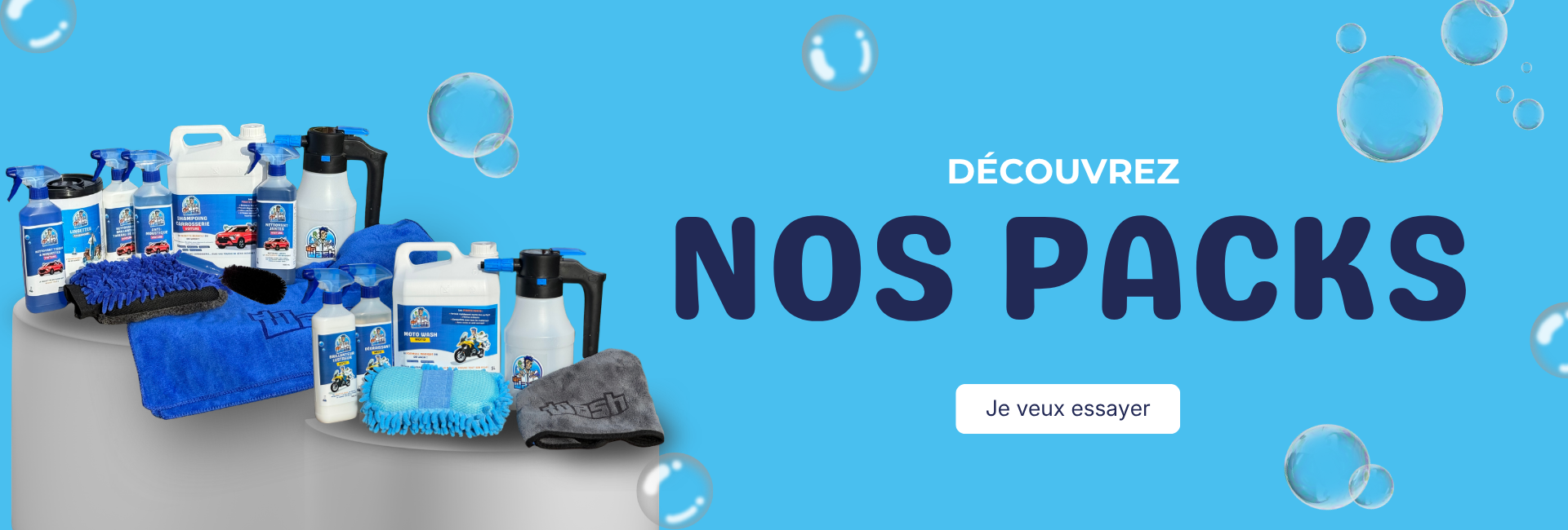 nos packs bannières