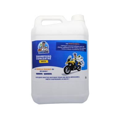 Shampoing concentré moto - 5L