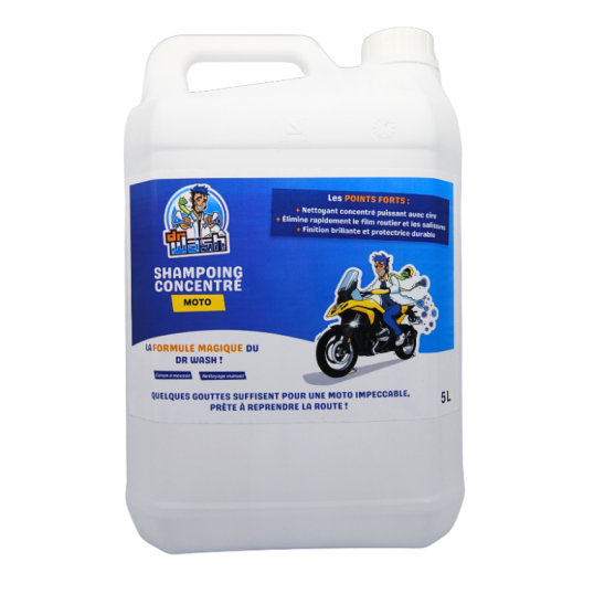 Shampoing concentré moto - 5L