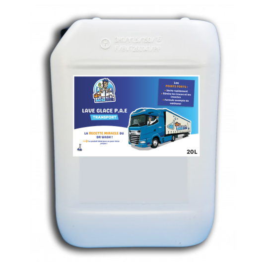 Lave glace camion