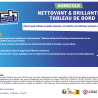 Nettoyant et brillanteur tableau de bord agricole 5L